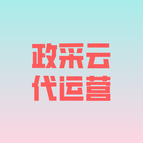 梨林镇政采云代运营